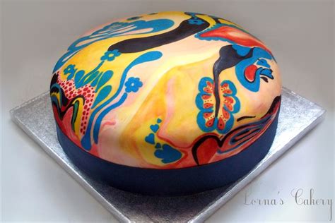 Cake decoration and design has never been more in fashion, you might well be a keen student of mary berry and paul hollywood and all things icing, piping so whether you are looking to find the perfect cake designer for your wedding or simply want to gain a little inspiration, here's a list of 50 of the best. Psychedelic cake, 60's flower power cake | Cake, Cupcake ...