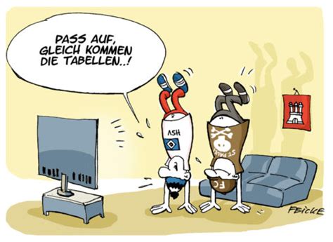 Trotz allen spotts macht der milliardär dem hsv hoffnung auf weiteres geld. FC St Pauli | | FEICKE Cartoons