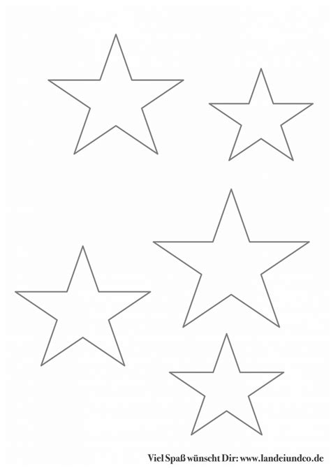 Hier kannst du dir bingo scheine ausdrucken. Elegantes Stern Schablone Zum Ausdrucken Groartig Stern ...