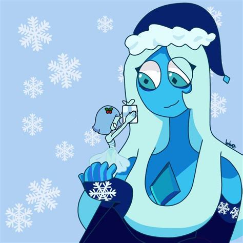 It features characters from steven universe. 🎄🔵Christmas Blues🔵🎄 | Steven Universe Amino