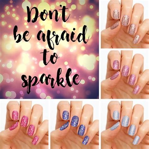 Everyone has some stickers everyone brainstorms a ton of different events to react to (seeing your favorite celebrity on the street, discovering a viper under your bed. Glitter is my FAVE 😍💅🏽 | Color street nails, Color street ...