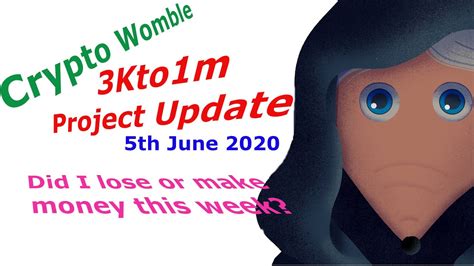 Dyor before diving into trading on daily basis. Crypto Trading with Womble, project update for the 5th of ...