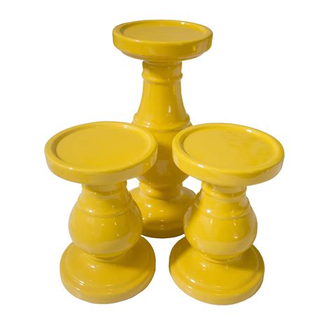 Earlier this week our yellow candle committee 'virtually' met to start planning for the yellow candle project 2021. Yellow Candle Holder Set | Lux Furniture Rentals