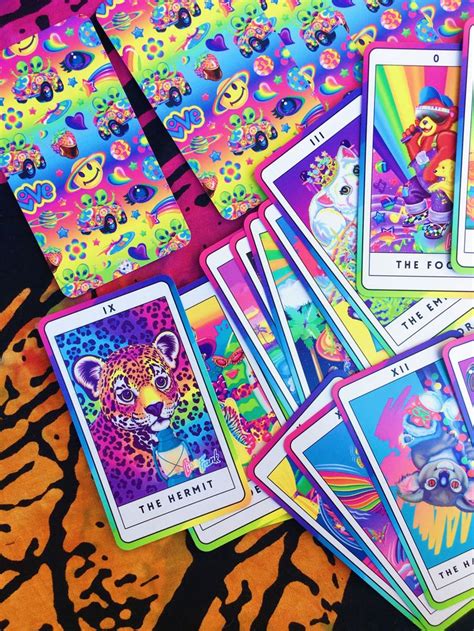 My best friend got me these tarot cards for christmas. Lisa Frank Major Arcana Tarot Cards (DIY!) | Let's Get Galactic in 2020 | Diy tarot cards, Tarot ...