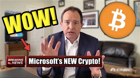 2021 was a good year for crypto traders, as many managed to earn a high return from the rise of bitcoin prices. BREAKING: Microsoft JUST Released the Cryptocurrency Bulls ...