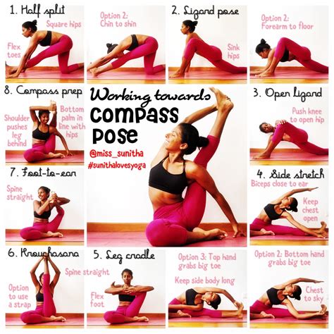 If you're looking for hip openers for beginners, these classes are for you. Yoga tutorial for compass pose - hip openers. @miss ...