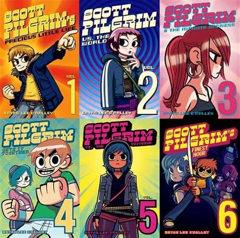 Village books brian lee o'malley scott pilgrim vs the world (with obi) 1. Image result for scott pilgrim vs the world comic | Scott ...