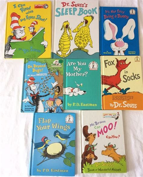 A fish out of water. Lot 8 Dr Seuss PD Eastman Sadler Hardcover Kids Books ...
