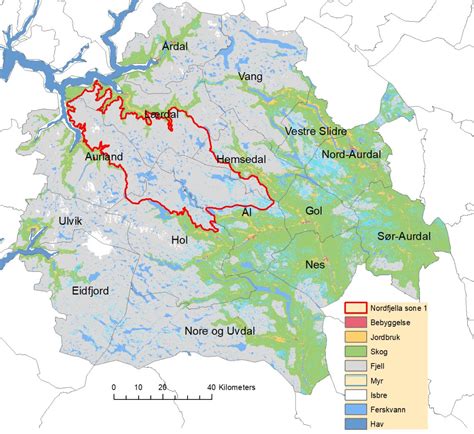 The other main village is øvre årdal. Må jakte 80 prosent mer elg og hjort