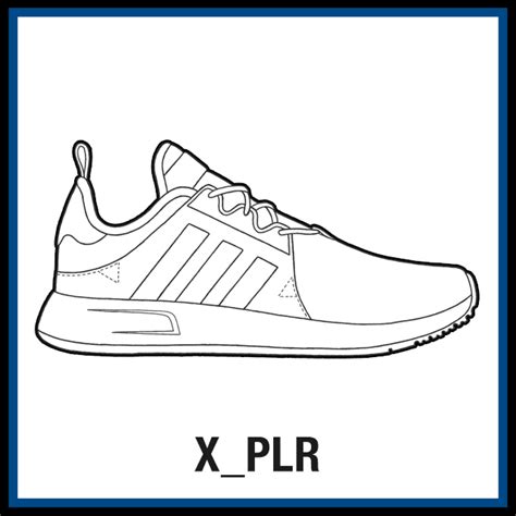 We've done the work for you and all you need to is publish the content and get it out there. Adidas X_PLR Sneaker Coloring Pages - Created by KicksArt