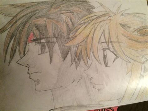 Orphen and majic by mandychan00 on deviantart. My drawing of Orphen and Cleo | My drawings, Art, Drawings