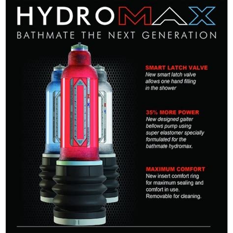 Use bathmate for 10 minutes on 50% to 60% erect penis. Bathmate Hydromax X30 Hydrotherapy Penis Pump