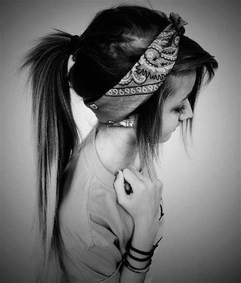 You don't have to dye everything black. Scene hair. Cute ponytail want layers like this | Hair ...