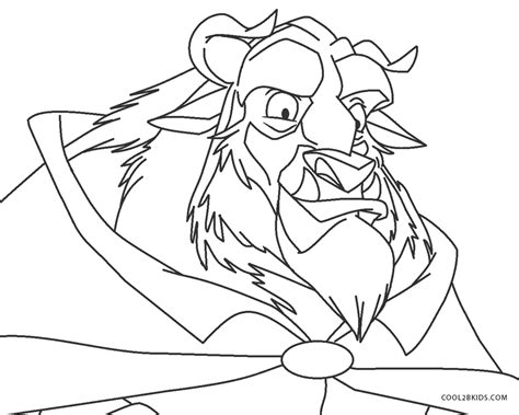 Coloring pages of the new disney movie beauty and the beast (2017). Free Printable Beauty and the Beast Coloring Pages For Kids