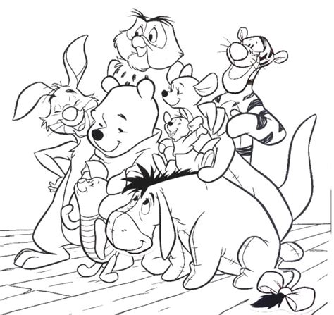 Winnie the pooh coloring pages. Winnie the pooh free to color for kids - Winnie The Pooh ...