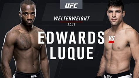 He lost the fight by unanimous decision. UFC Fight Night 107 - Leon Edwards contre Vicente Luque ...