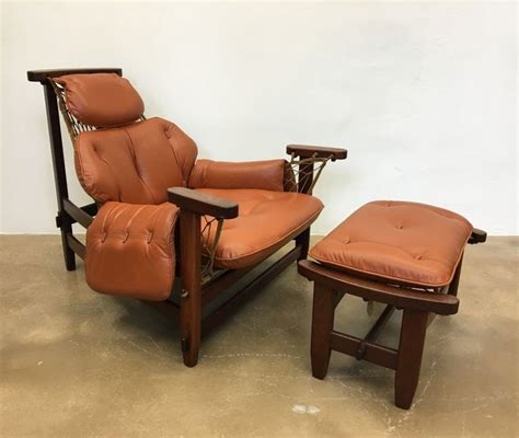 4.7 out of 5 stars. Jean Gillon 1960s Gran Captain Leather & Mahogany Armchair ...
