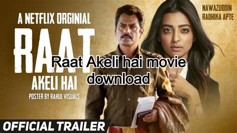 Filmywap movie download, filmywap bollywood motion pictures download, hollywood films download, filmywap television. Raat Akeli Hai Movie Download Filmywap, Filmyzilla ...