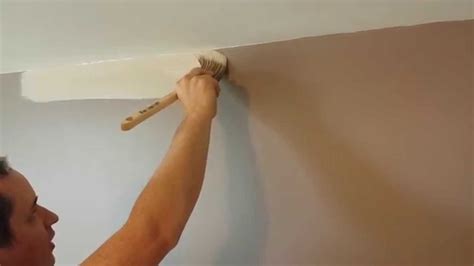 But a fresh coat of paint on the ceiling can transform the way a room feels. How to paint edges without painter's tape - YouTube