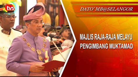 (a) hendaklah, sebelum menjalankan tugas jawatannya, mengangkat dan menandatangani di hadapan dewan rakyat sumpah jawatan dan sumpah setia yang dinyatakan. Majlis Raja-Raja Melayu pengimbang muktamad - TVSelangor