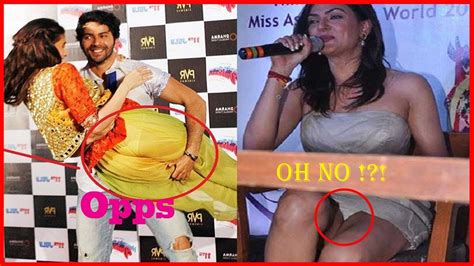 Wardrobe malfunctions happen when a celebrity is coldheartedly dressed and does not pay attention to an exposed bosom or other private parts. 11 Most Shocking Bollywood Wardrobe Malfunctions ...