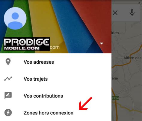 Profiter du mode hors-ligne de Google Maps