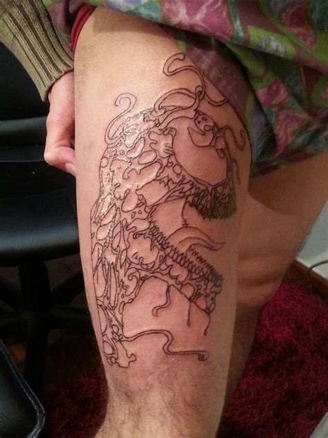 However, shorter or longer sessions aren't unusual either. Carnage tattoo, session 1 by flaviudraghis on DeviantArt