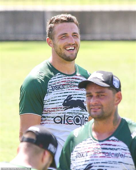 .it, let it thrive, yazar: Care-free Sam Burgess appears to sport a black eye as he ...