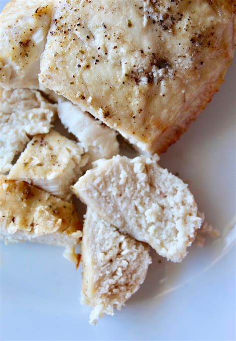 Season with salt and pepper. Perfect Air Fryer Chicken Breasts