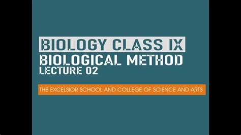 10th class chemistry text book pdf download. Biological Method | Biology 9th | Chapter 01 | Sindh Textbook Board - YouTube