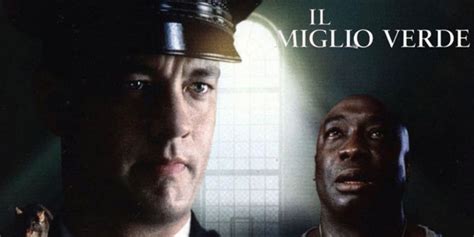 Tom hanks e michael clarke duncan in una scena del film. Il miglio verde, stasera in tv su Rete 4: trama e curiosità