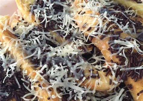 Bahan basah untuk resep kue kering pisang & kismis panggang oven: Resep Stik pisang coklat keju oleh Gytha - Cookpad