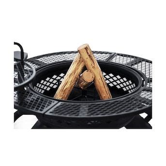 We did not find results for: Big Horn 47.24-in W Black Steel Wood-Burning Fire Pit ...