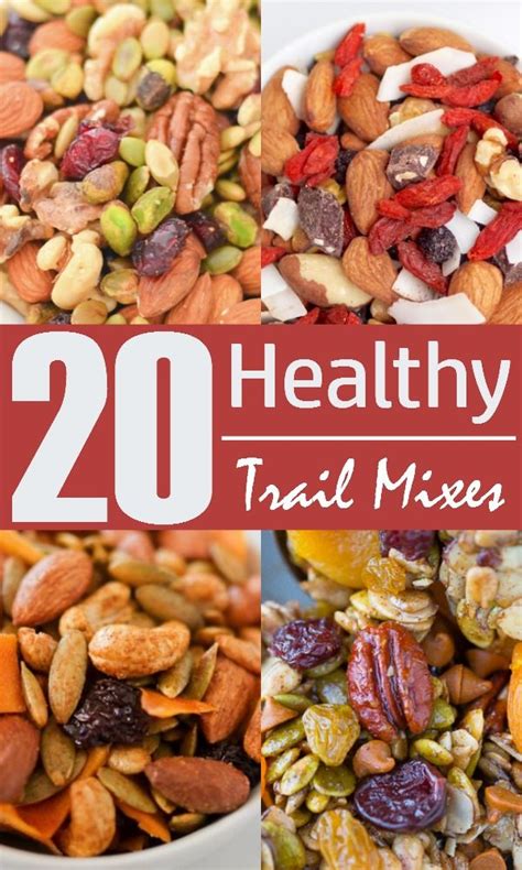 Easy Trail Mix Recipes | Healthy snack mix, Trail mix recipes