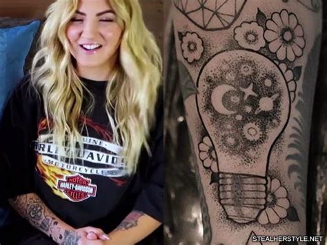 Tattoofilter is a tattoo community, tattoo gallery and international tattoo artist, studio and event. Julia Michaels Light Bulb Forearm Tattoo | Steal Her Style