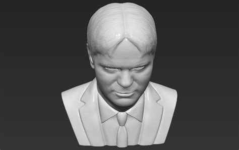 Sign up and start downloading in seconds. Download STL file Dwight Schrute bust 3D printing ready stl obj formats • 3D printer object ・ Cults