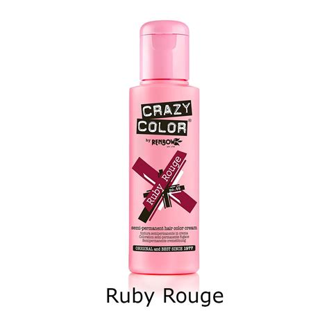 Crazy color, original punk hair coloring. Crazy Color Ruby Rouge - Haarboetiek.be