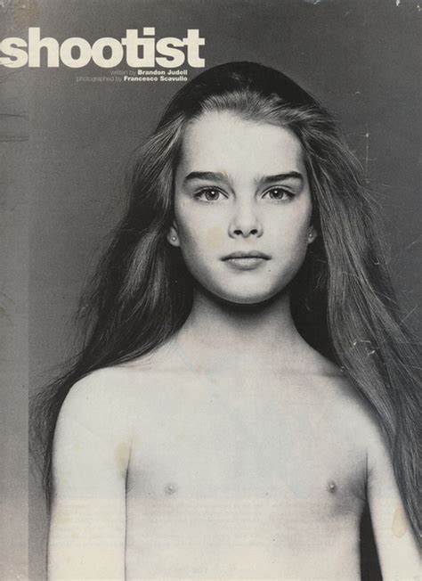 Succumbing to pressure from the police, the tate modern in london has removed a richard prince photo that features brooke shields, age 10, wearing lots of makeup, prepubescent and nude. LM - Lipe Mac: Abril 2013