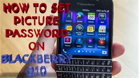 Also i recently switched from the q10 to the q5. HOW TO SET PICTURE PASSWORD on "BLACKBERRY Q10" - YouTube