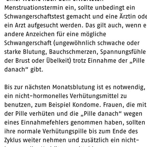 Es gibt verschiedene pillen danach: Schwanger oder periode...verzweifelt (Pille und Pille ...