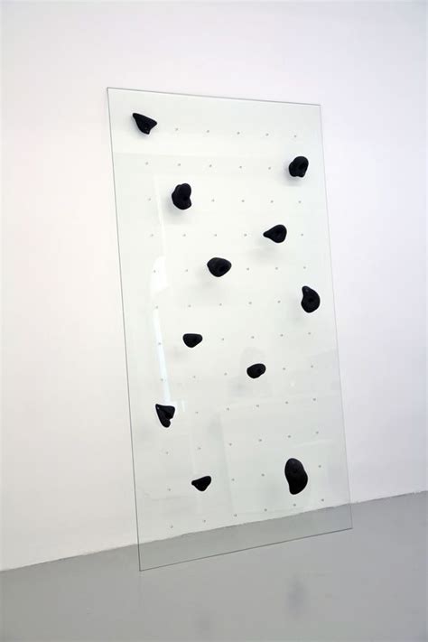 The indoor climbing wall at the boone family mountain center is modeled to look and feel like real rock! GLASSWALL #glass #climbing #wall #black #plastic | Artist ...