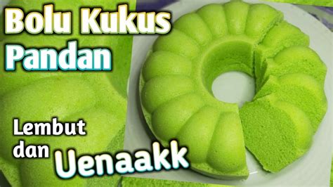 Resep yang digunakan sebenarnya adalah resep bolu kukus pada umumnya. Resep Membuat Bolu Kukus Pandan, Lembut dan Uenaak - YouTube