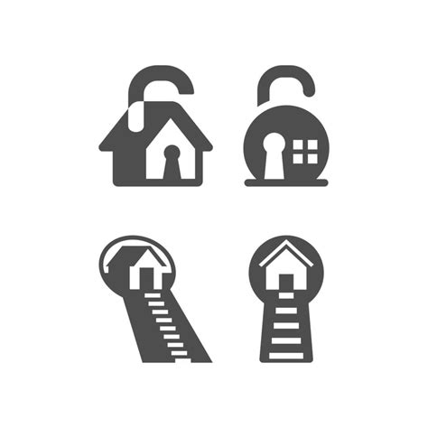 Earn rewards by staking coins. Safe locked house icon set - Download Free Vectors ...