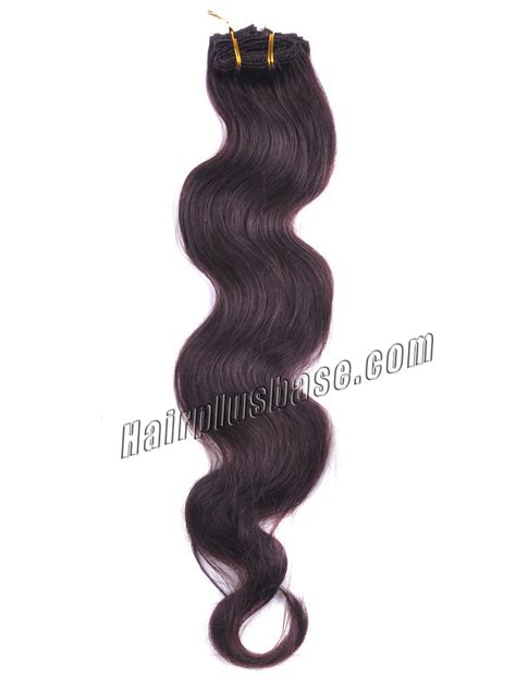 Clip in hair extensions is a way for people to easily change any hairstyle to a variety of different looks, cuts and lengths. 26 Inch #2 Dark Brown Clip In Human Hair Extensions Body ...