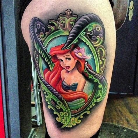 They are described as having the top half of a woman's body and the bottom half is that of a fish. 59 Breathtaking Little Mermaid Inspired Tattoos - TattooBlend