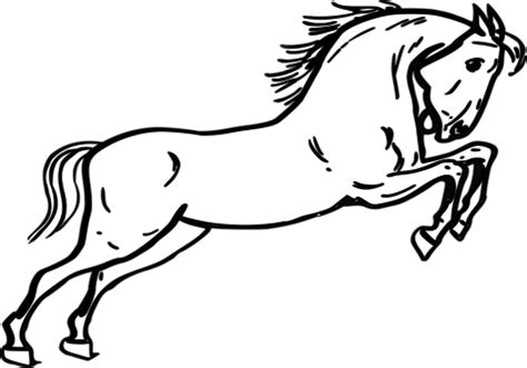 In this drawing lesson we'll show you how to draw a horse in 8 easy steps. Mustang Horse Line Drawing at GetDrawings | Free download