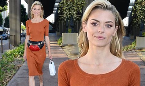 The phoebe in wonderland beauty is clearly taking good care of herself, as she's gifted with athletic genetics on account of both of her parents having strong sports backgrounds: Jaime King goes bra-less under clingy burnt orange knit ...