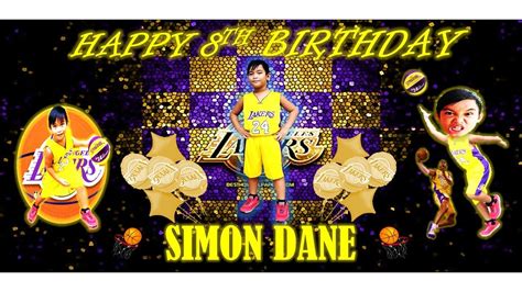 23 is kobe bryant's 40th birthday. Lakers Birthday Theme in 2020 | Birthday theme, Tarpaulin ...