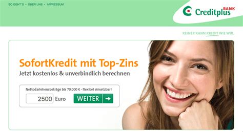 Wuchern, wuchern, wuchern denn geld ist für solche institute scheinbar der einzige weg. CreditPlus Bank Erfahrungen & Test 2019 ...