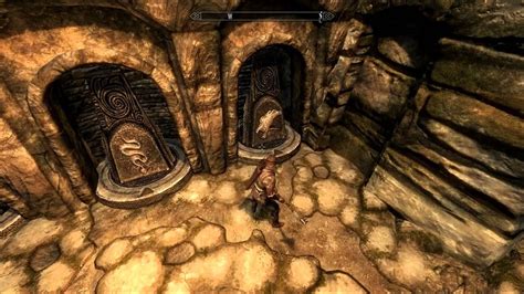 Upon its defeat, loot yet another locked chest in the room and then head through the door to bleak. The Elder Scrolls V Skyrim Bleak Falls Barrow Door Code - YouTube